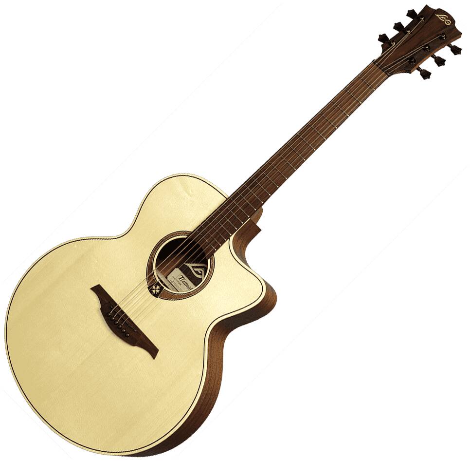 Электроакустическая гитара Lag T-177J CE — корпус и детали - фото 3