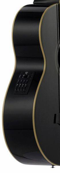 Электроакустическая бас-гитара Ibanez AEB8E-BK — корпус и детали - фото 4