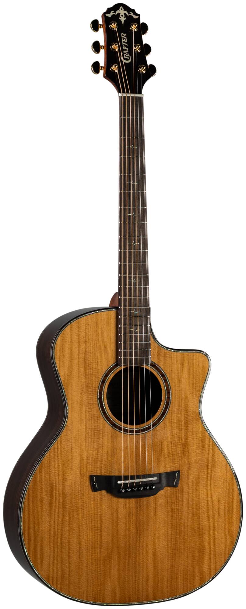 Акустическая гитара Crafter LX G -2000c — корпус и детали - фото 1