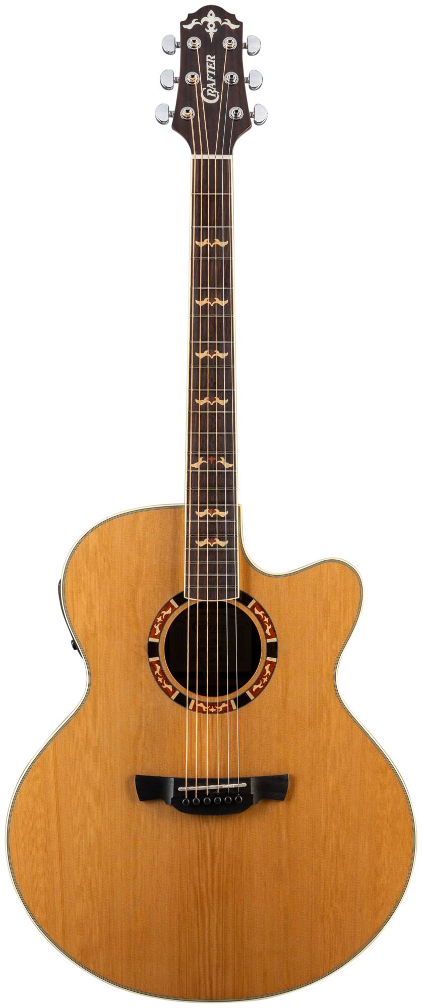 Электроакустическая гитара Crafter STG J-18ce — корпус и детали