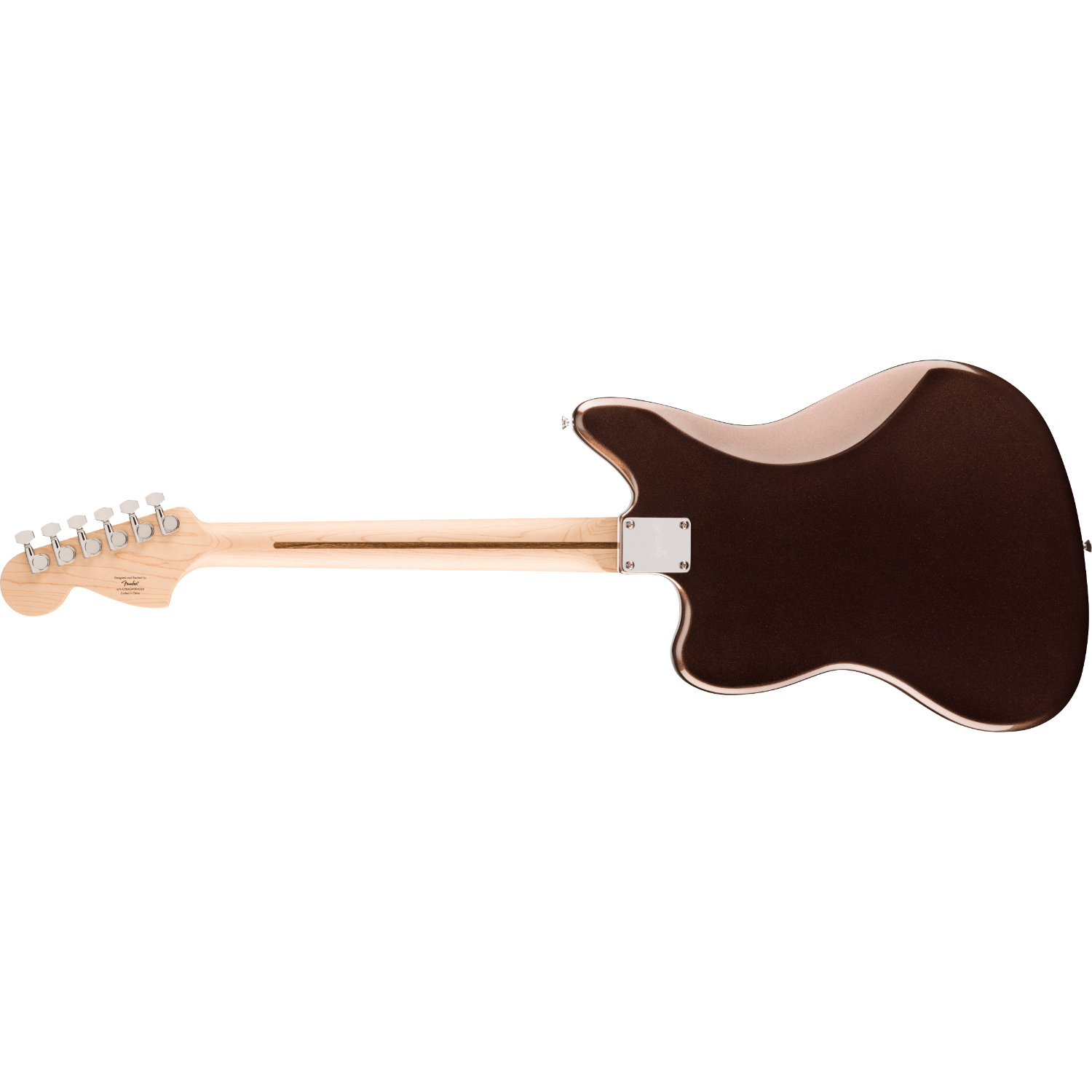 Электрогитара Squier Affinity Jaguar MN Mystic Metallic Brown — корпус и детали - фото 1