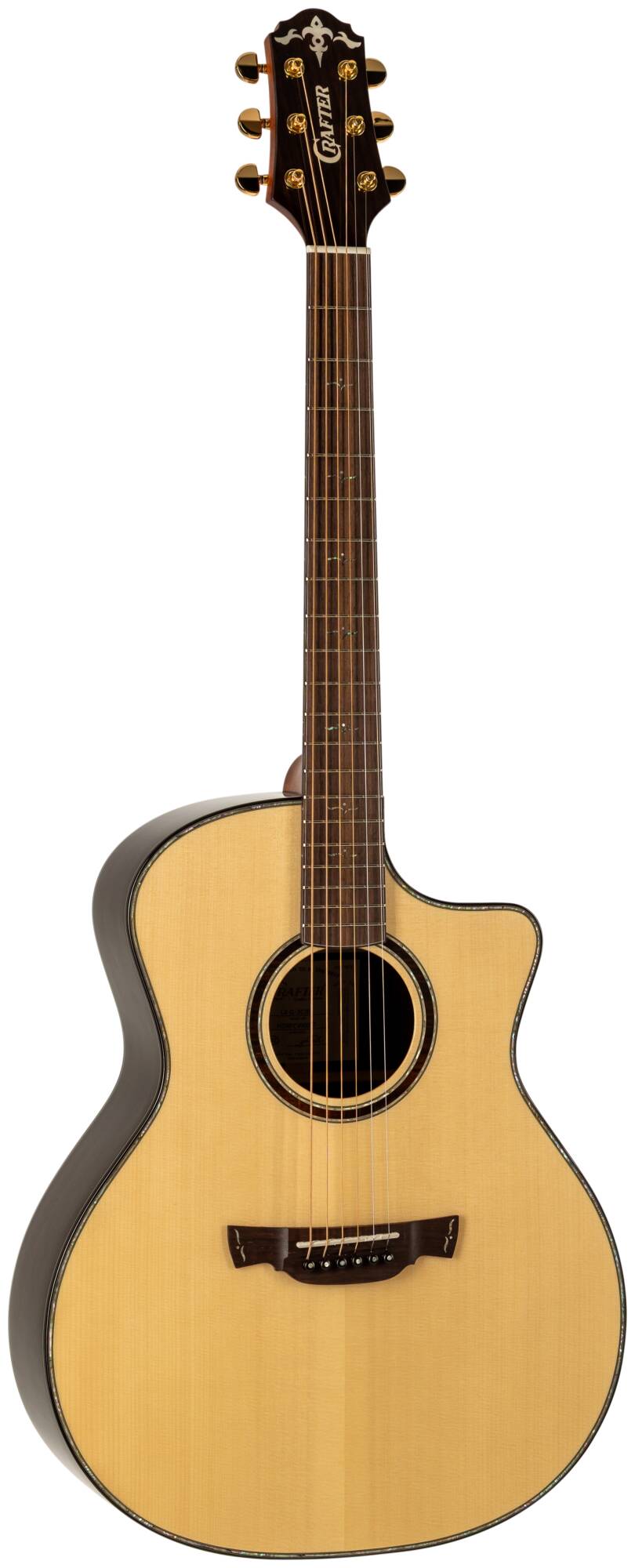 Акустическая гитара Crafter LX G -3000c — корпус и детали - фото 3